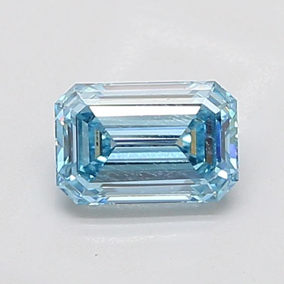 1.55 CT Fancy Vivid Blue EMERALD