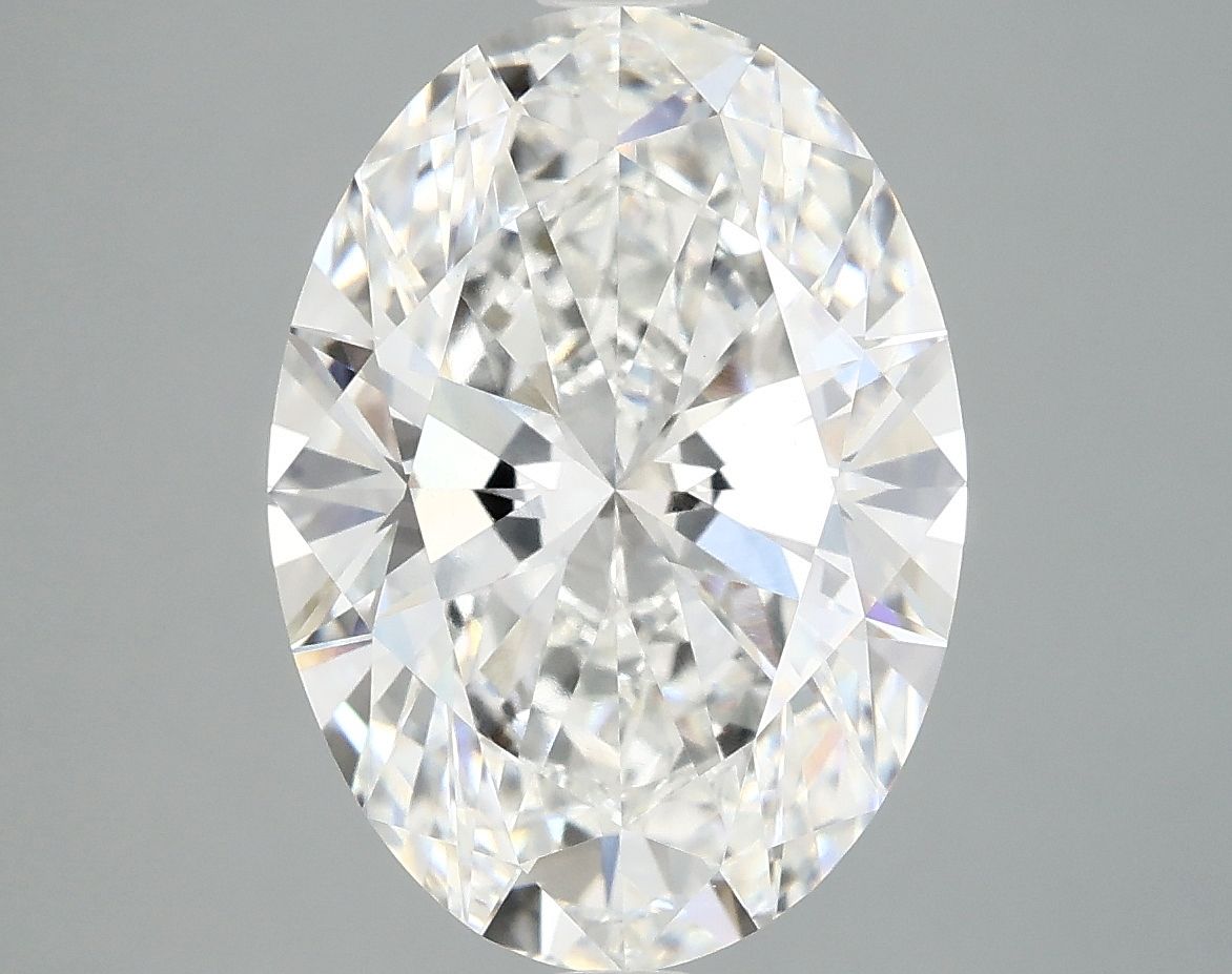 5.01 ct. oval Lab Grown Diamond front image