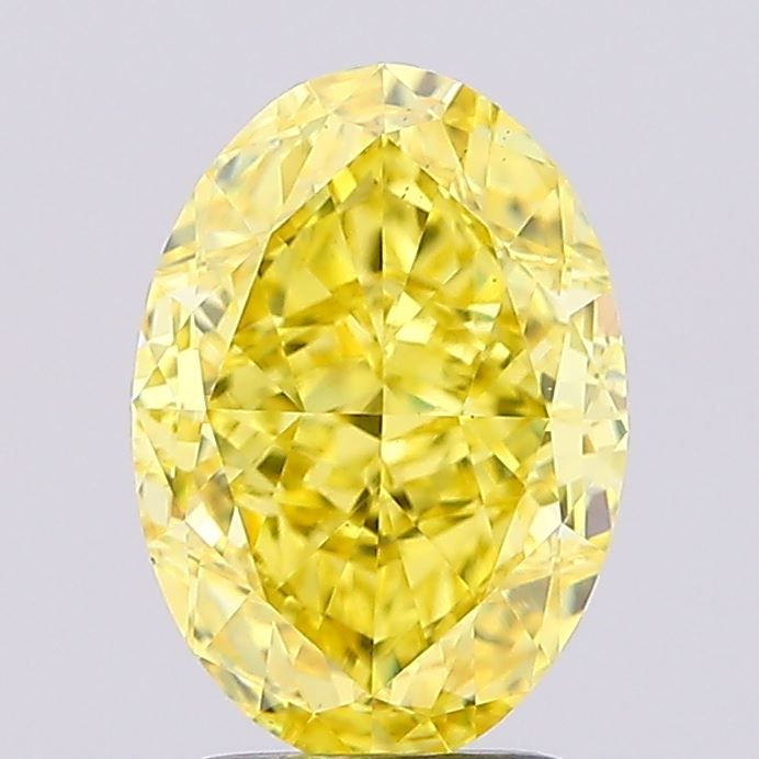 3.10 ct. oval Lab Grown Diamond front image