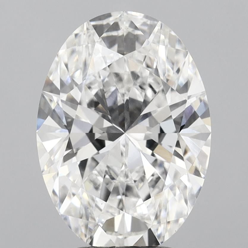3.79 ct. oval Lab Grown Diamond front image