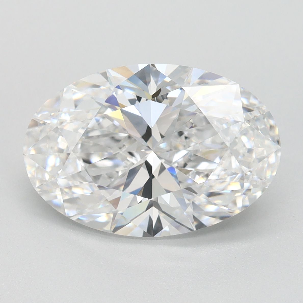 3.04 ct. oval Lab Grown Diamond front image