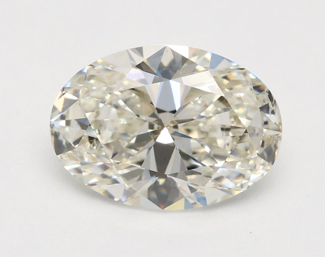 2.08 ct. oval Lab Grown Diamond front image
