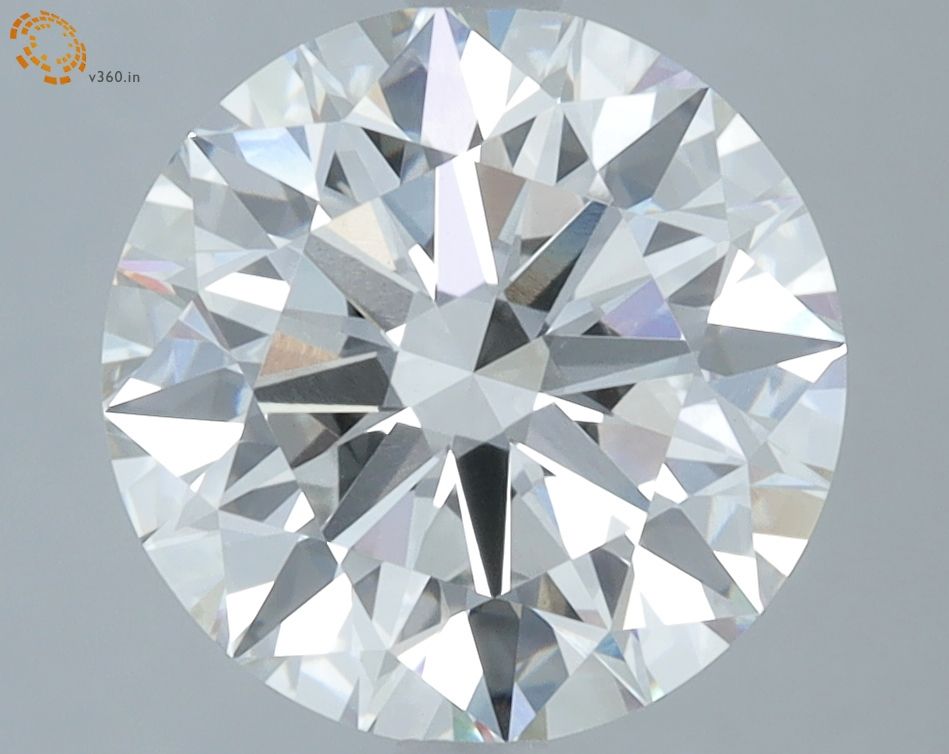 4.09 ct. round Lab Grown Diamond front image