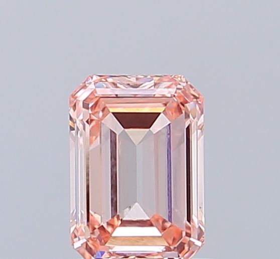 0.88 CT Fancy Intense Pink EMERALD