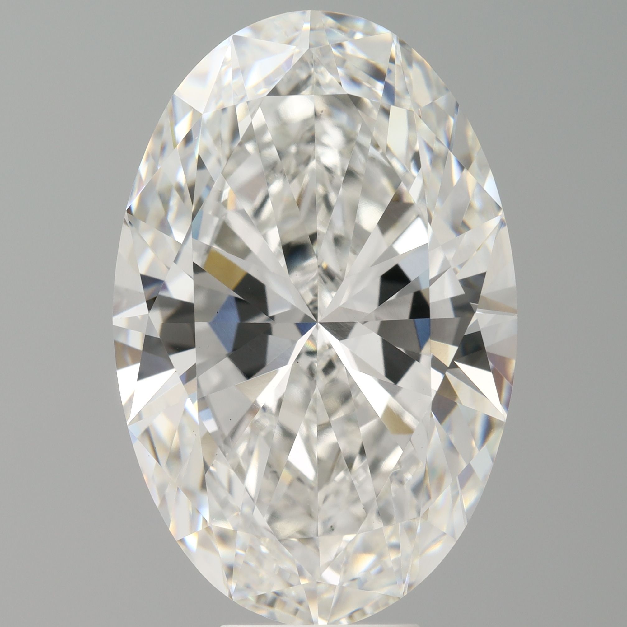 10.09 ct. oval Lab Grown Diamond front image