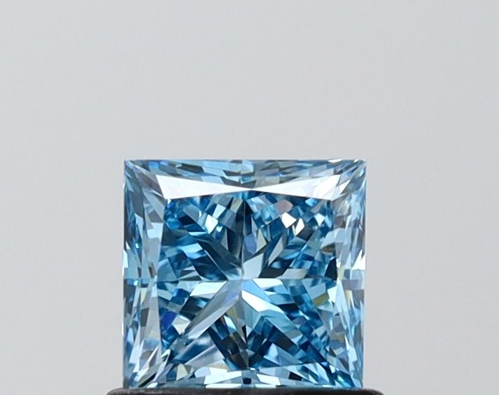 0.86 CT Fancy Vivid Blue PRINCESS