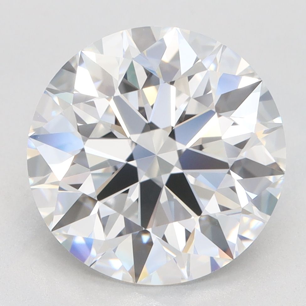 Diamant Rond 3.64 ct - Couleur D - Pureté VVS1
