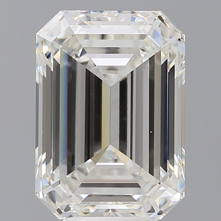 6.59 ct. emerald Lab Grown Diamond front image