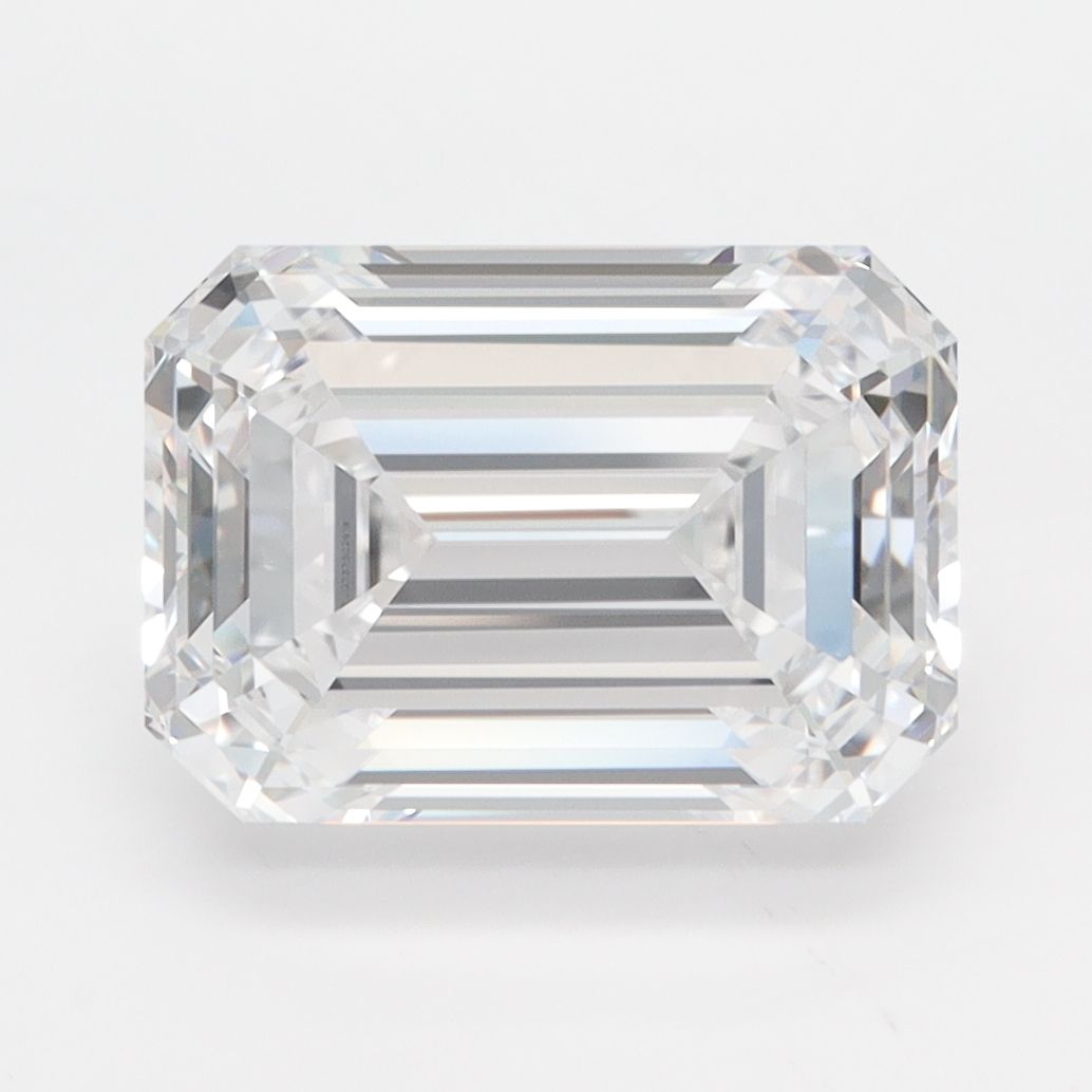 4.10 ct. emerald Lab Grown Diamond front image