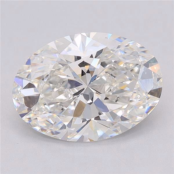 4.05 ct. oval Lab Grown Diamond front image