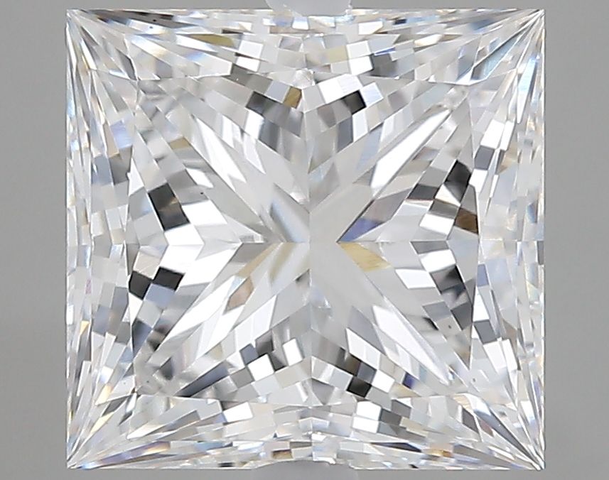 5.04 ct. princess Lab Grown Diamond front image