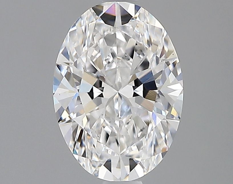 1.23 ct. oval Lab Grown Diamond front image