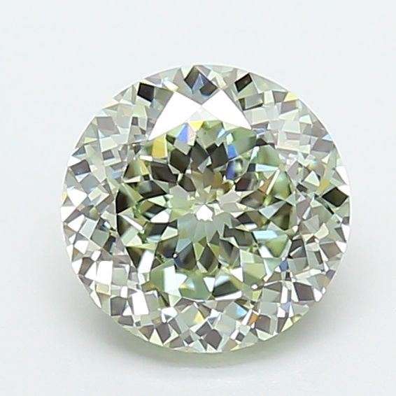 1.59 CT Fancy Green ROUND