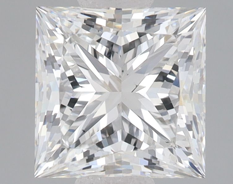 2.10 ct. princess Lab Grown Diamond front image