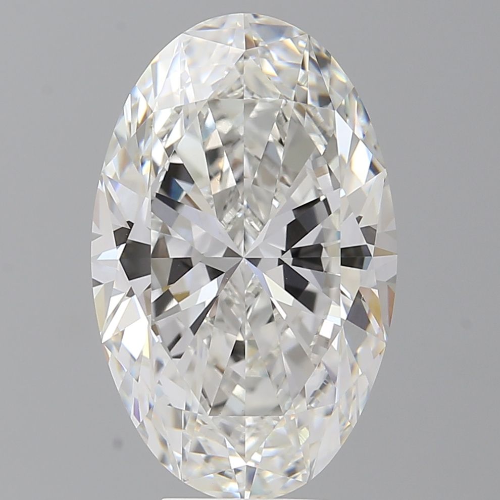7.59 ct. oval Lab Grown Diamond front image