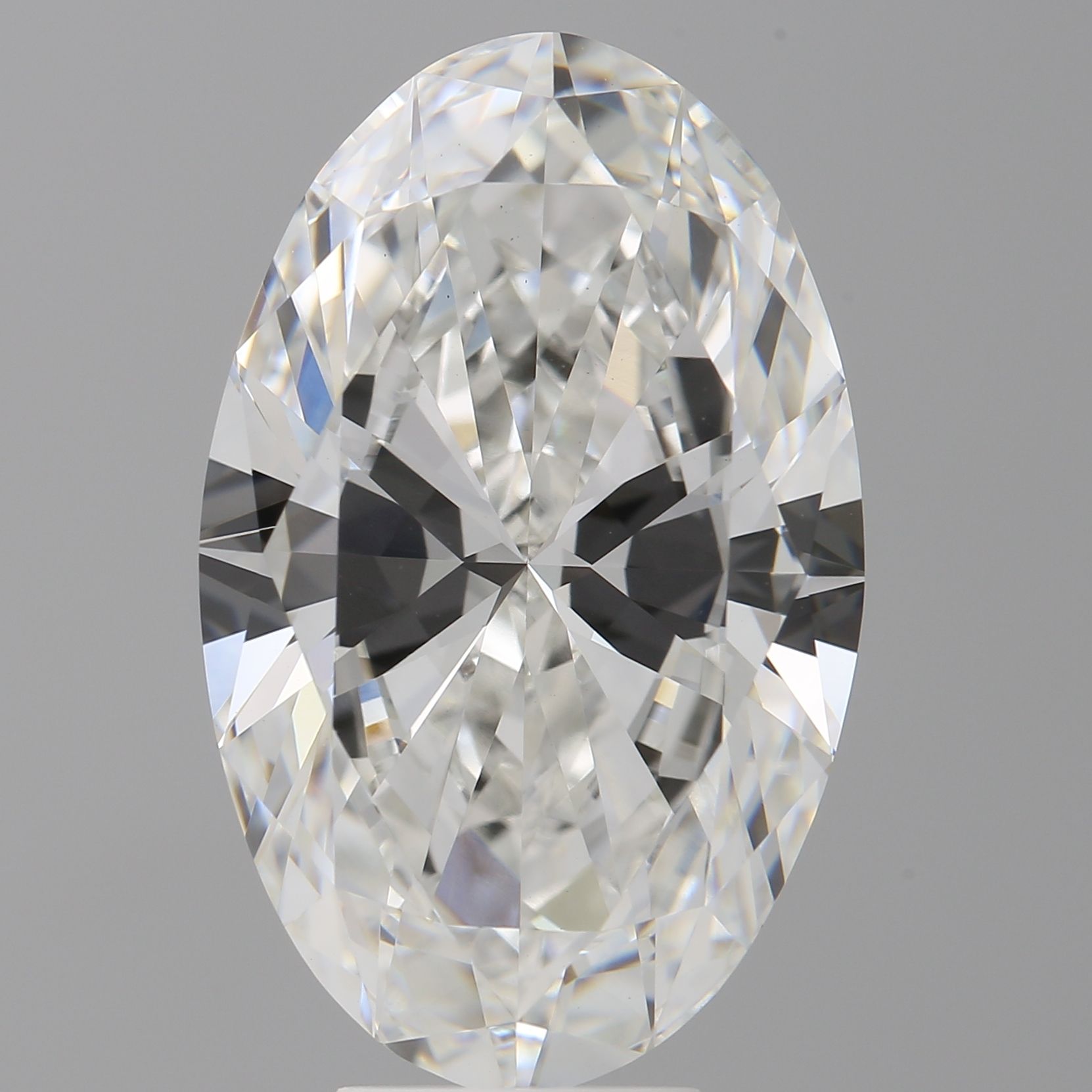 7.53 ct. oval Lab Grown Diamond front image