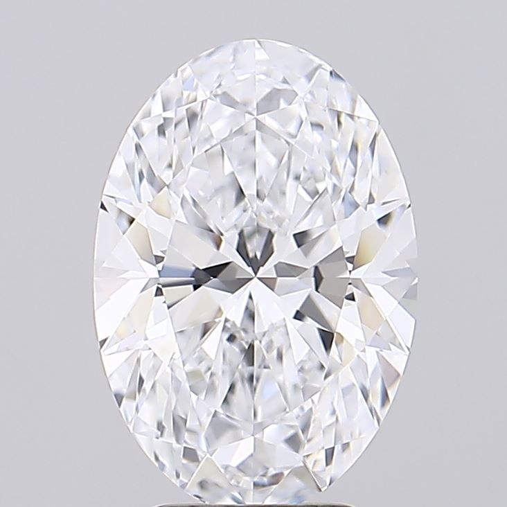 2.72 ct. oval Lab Grown Diamond front image