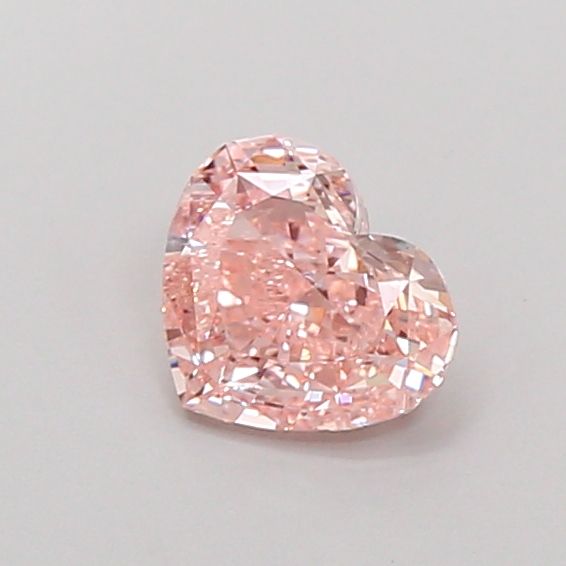 1.02 CT Fancy Intense Pink HEART
