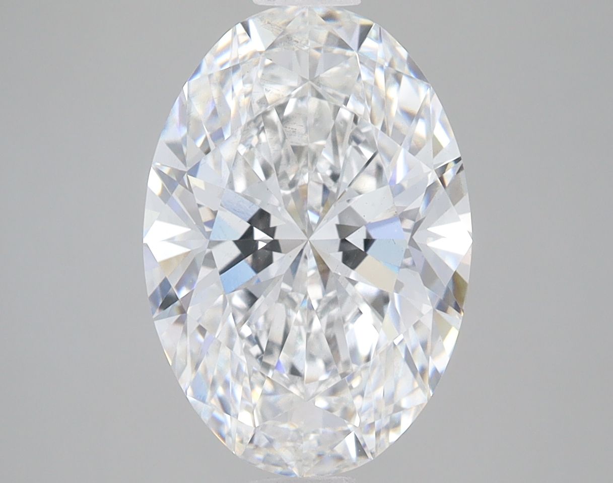 4.05 ct. oval Lab Grown Diamond front image