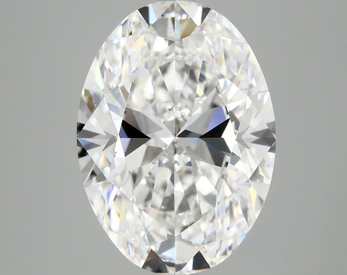 5.03 ct. oval Lab Grown Diamond front image