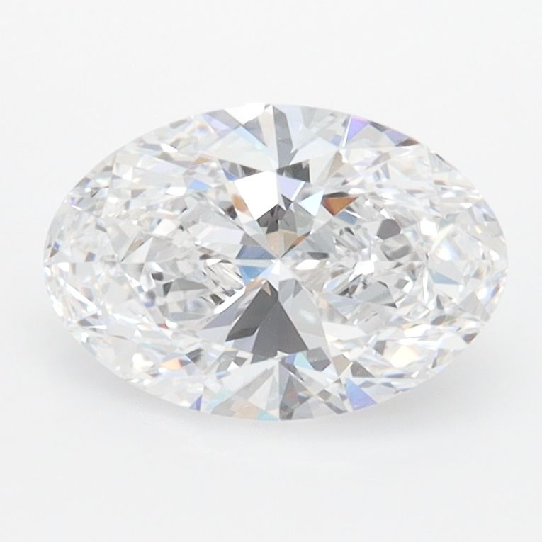 1.36 ct. oval Lab Grown Diamond front image