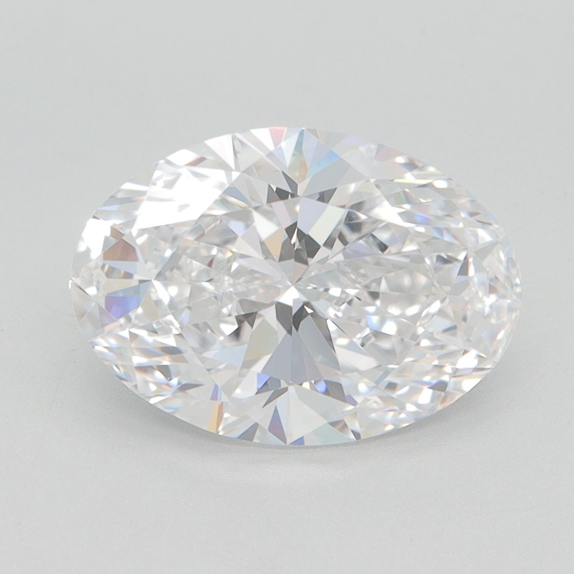 3.08 ct. oval Lab Grown Diamond front image