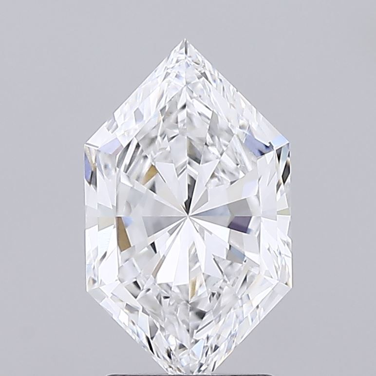 2 ct lab-grown Hexagonal Diamond