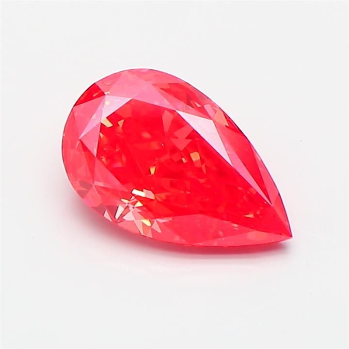 1.01 CT Fancy Vivid Red PEAR