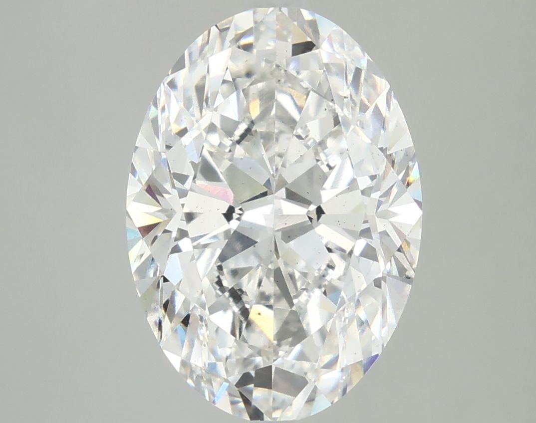 5.02 ct. oval Lab Grown Diamond front image