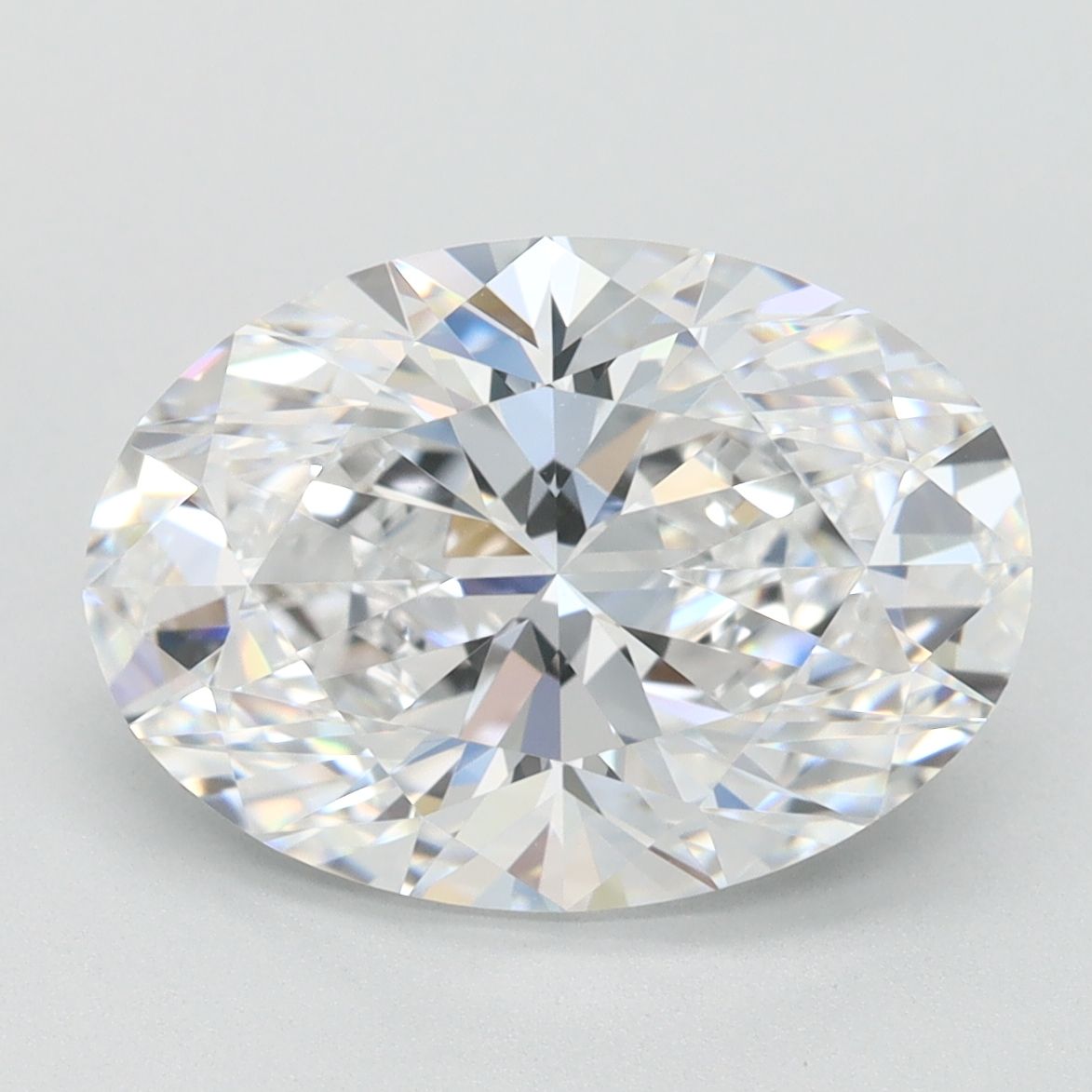 3.58 ct. oval Lab Grown Diamond front image