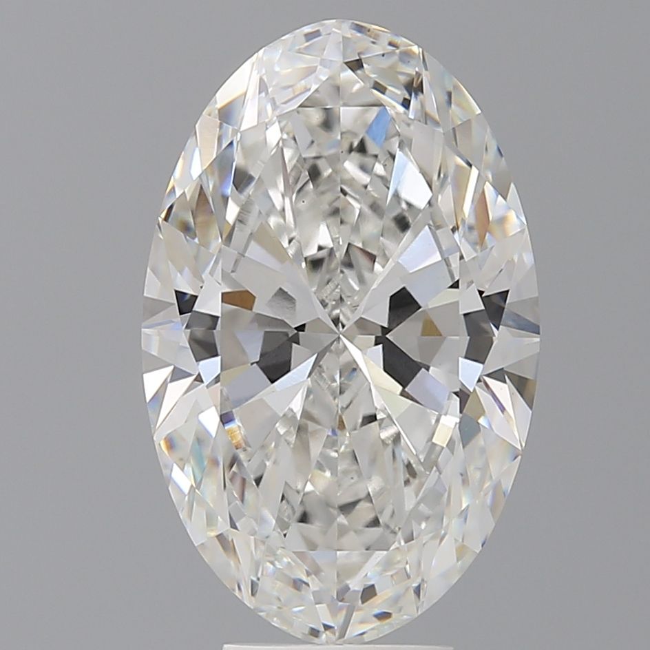 6.57 ct. oval Lab Grown Diamond front image