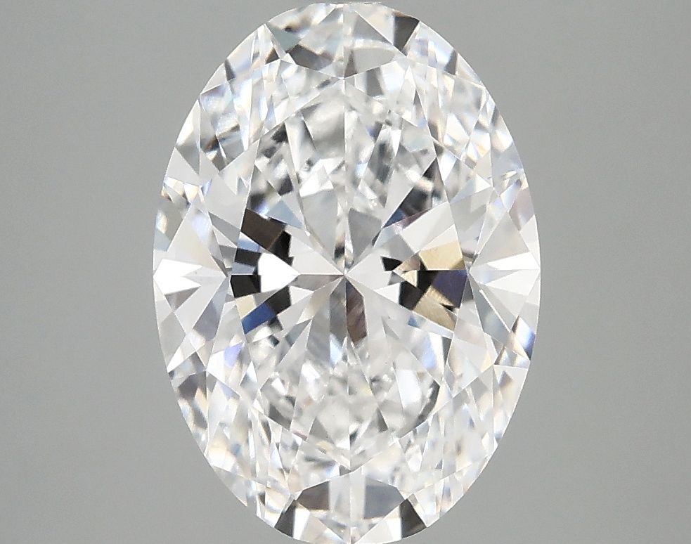 3.02 ct. oval Lab Grown Diamond front image