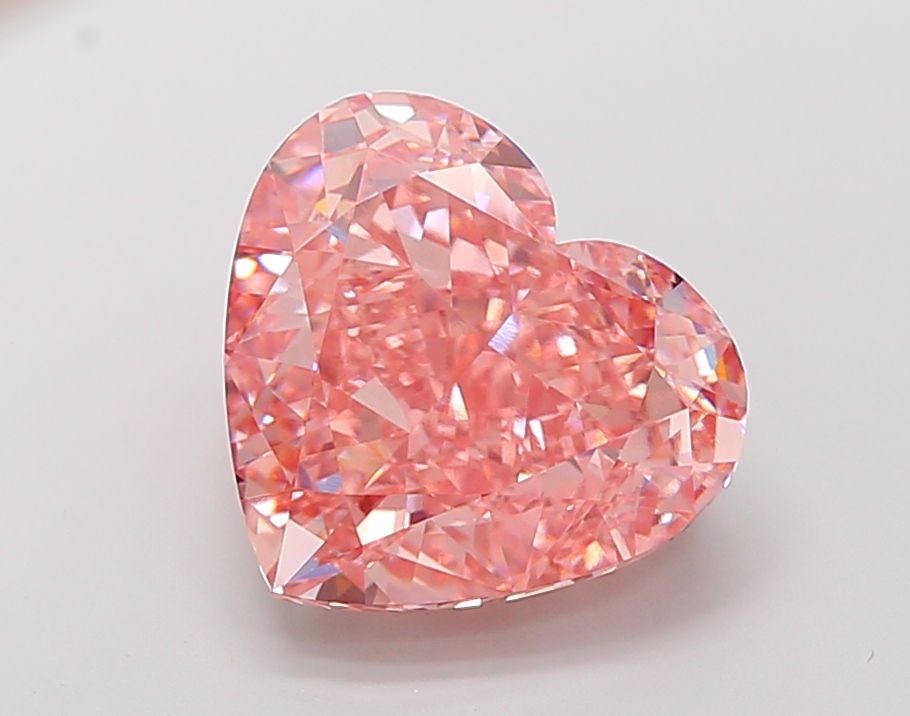 9.52 ct. heart Lab Grown Diamond front image