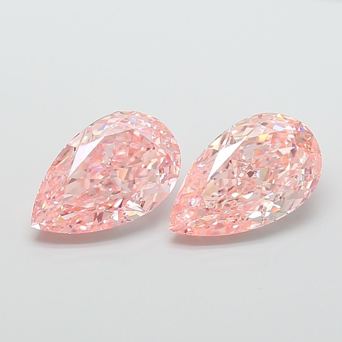 5.30 ct. pear Lab Grown Diamond front image