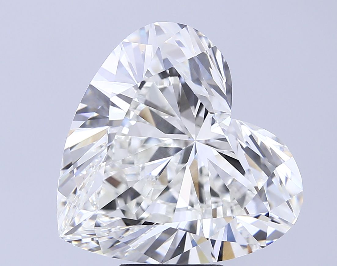 10.00 ct. heart Lab Grown Diamond front image