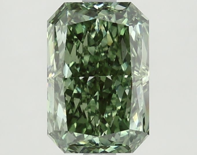 1.73 CT Fancy Vivid Green RADIANT