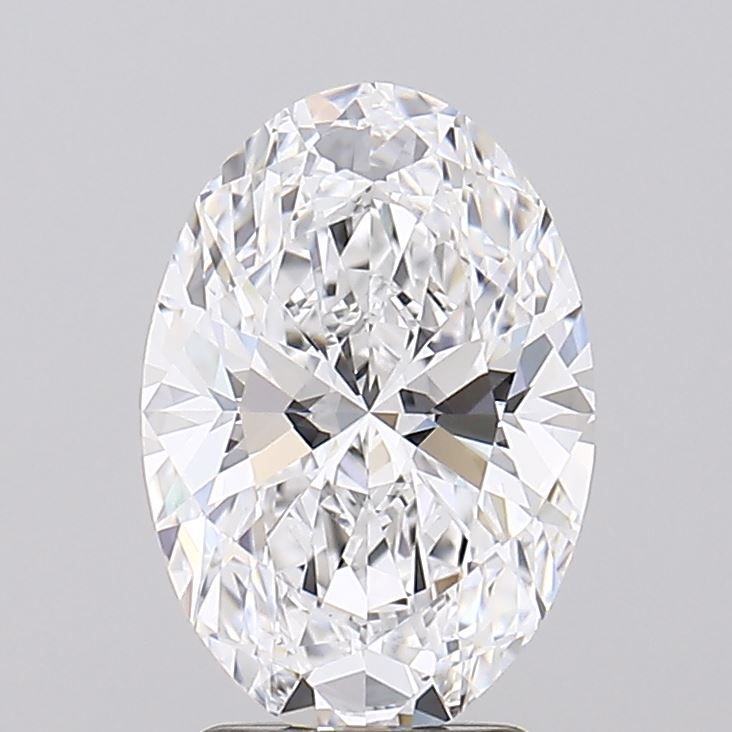 2.84 ct. oval Lab Grown Diamond front image