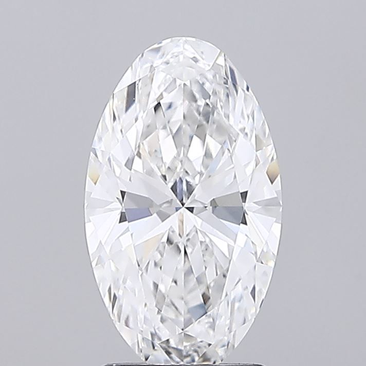 2.01 ct. oval Lab Grown Diamond front image