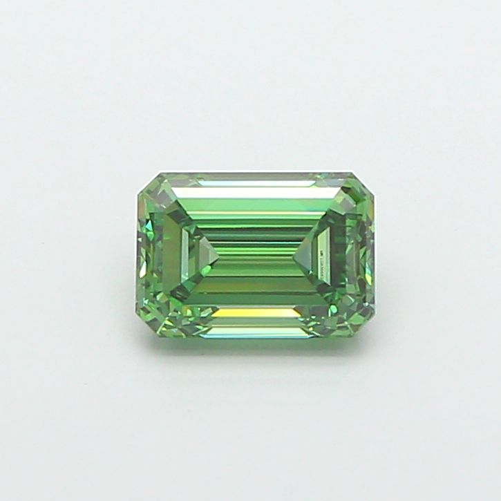 1.55 CT Fancy Vivid Green EMERALD