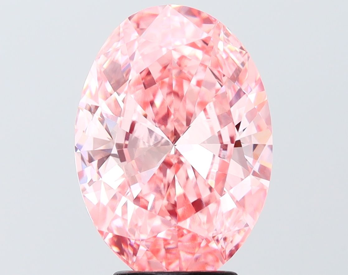 4.01 ct. oval Lab Grown Diamond front image