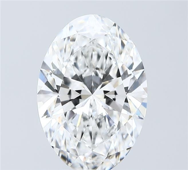 5.09 ct. oval Lab Grown Diamond front image