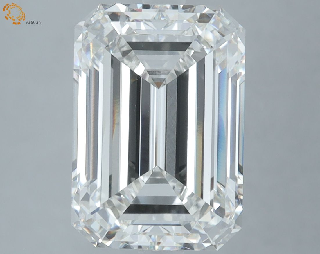 5.03 ct. emerald Lab Grown Diamond front image