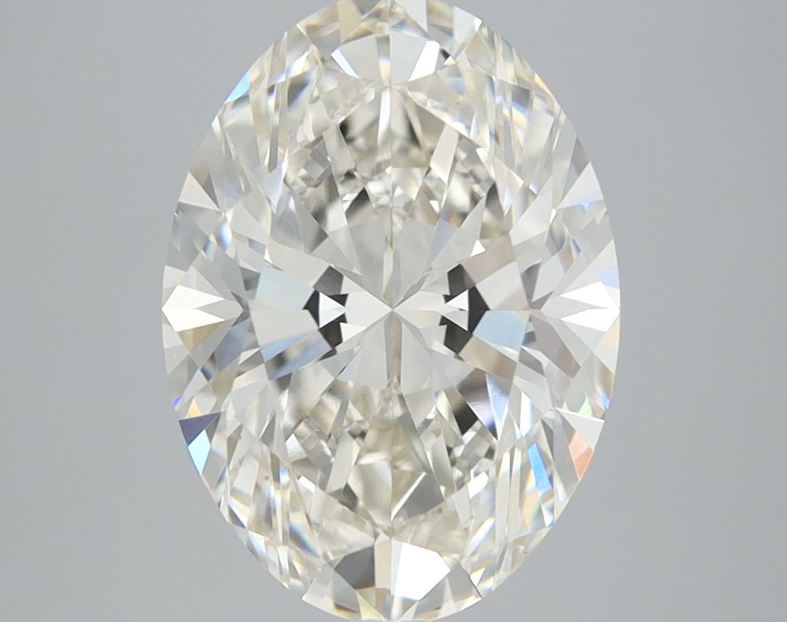 4.05 ct. oval Lab Grown Diamond front image