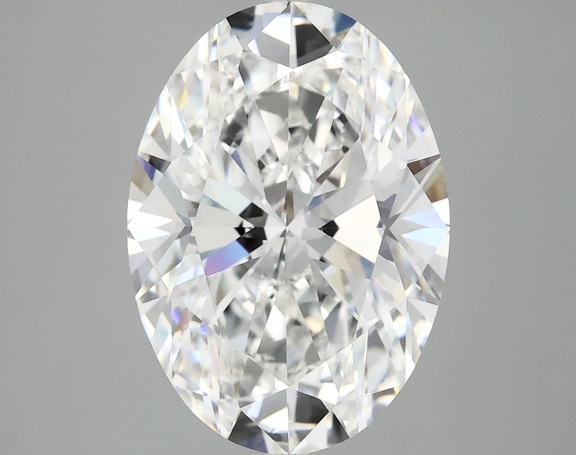 5.09 ct. oval Lab Grown Diamond front image