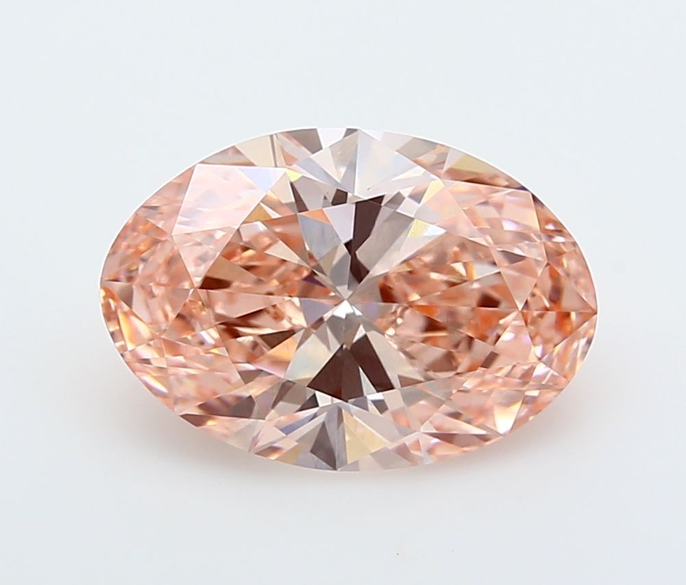 3.52 ct. oval Lab Grown Diamond front image
