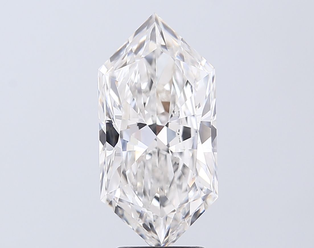 4.06 ct lab-grown Hexagonal Diamond