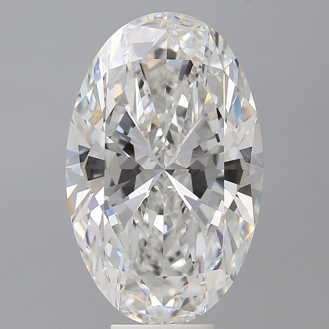 9.06 ct. oval Lab Grown Diamond front image