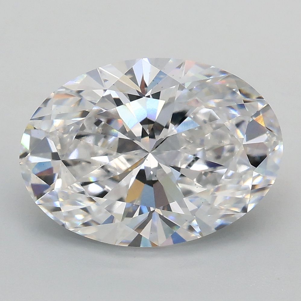 3.08 ct. oval Lab Grown Diamond front image