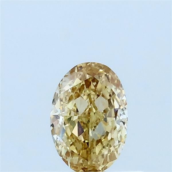 0.42 CT Fancy Yellow OVAL
