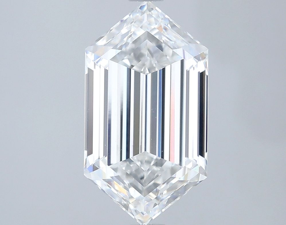 2.57 ct lab-grown Hexagonal Diamond